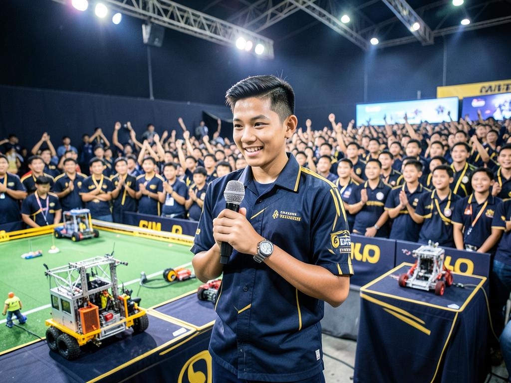 Liga Robotik Indonesia — Arena Announcer